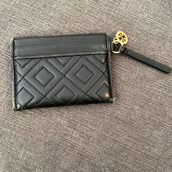 Tory Burch Fleming Leather Slim card wallet - Picture 2 of 6